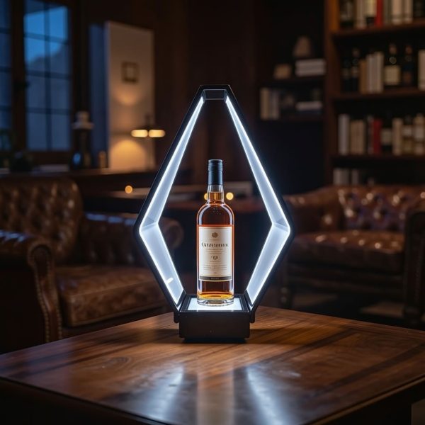 Rhombus LED Wine Stand