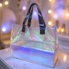 Holographic PVC Bar Tote Bag