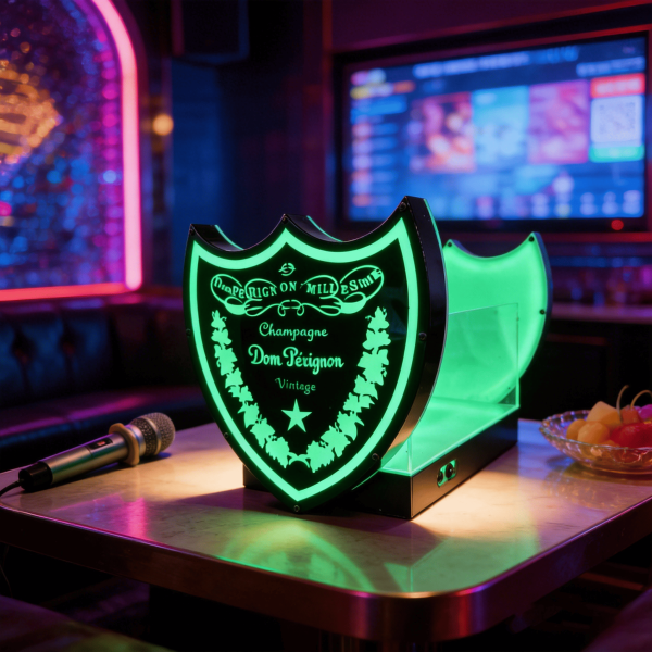 Shield LED Champagne Ice Bucket