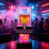 LED Lighted Beer Tower