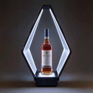 Rhombus LED Wine Stand