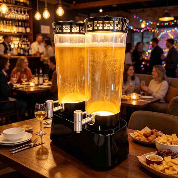 酒吧发光水果拼盘商业大片-1.png Dual Tank LED Drink Dispenser